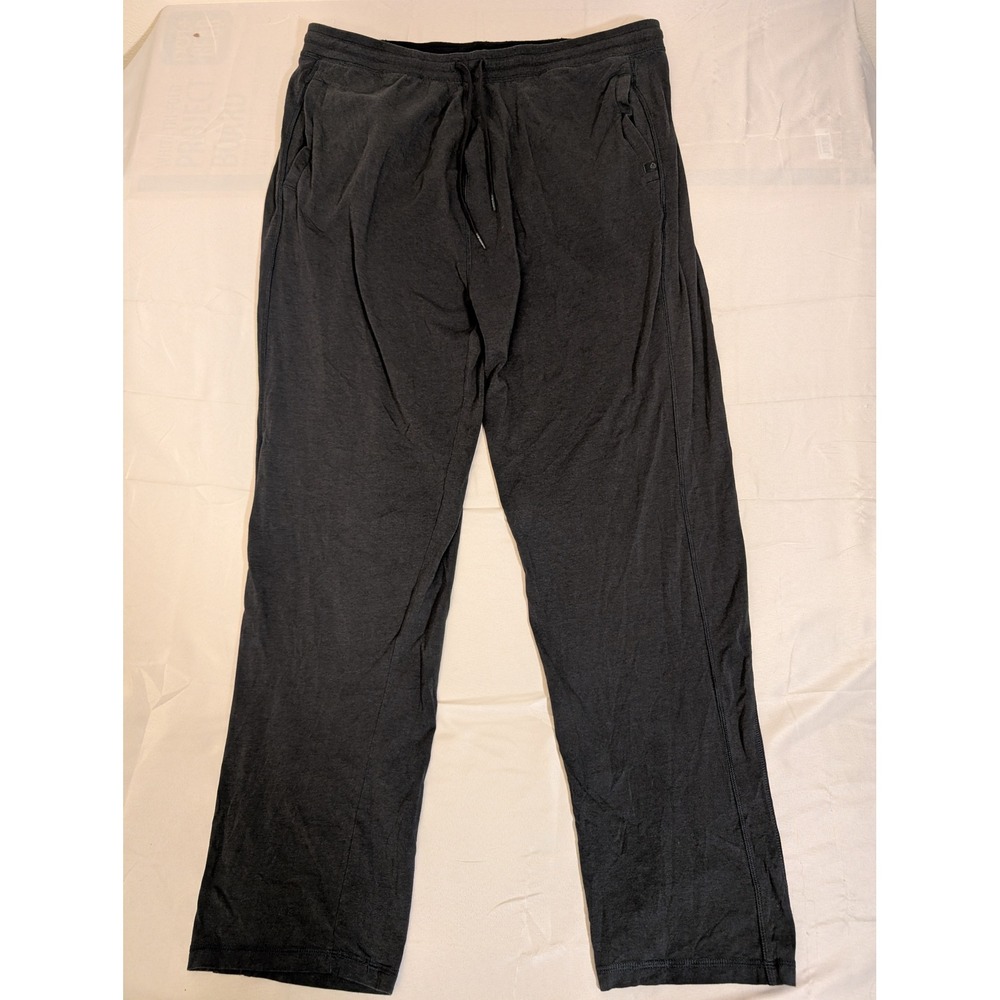 Tasc Performance Mens 2XL Bamboo Organic Cotton Lounge Pants Grey Joggers Comfy
